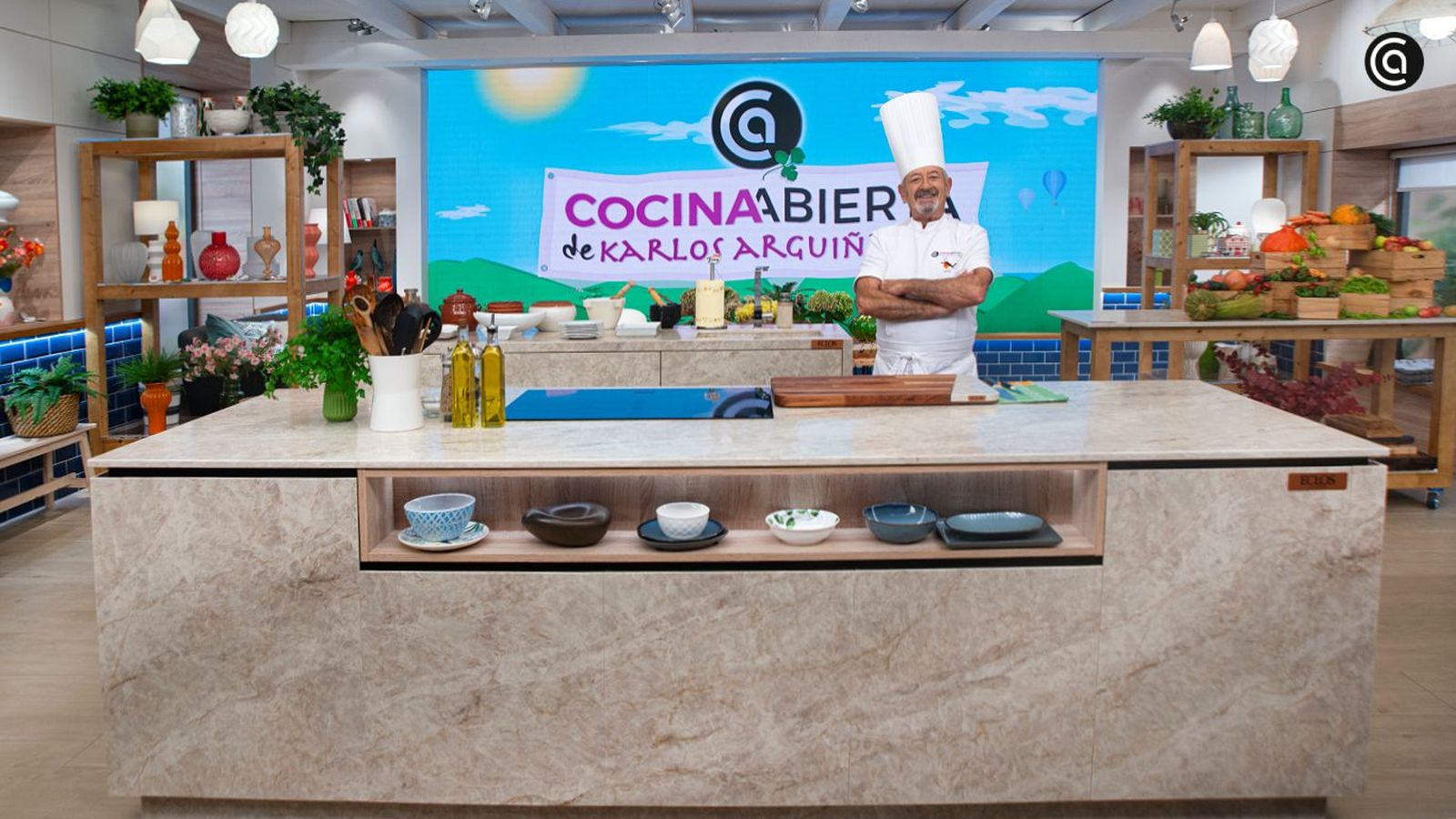 Nuevo plató de Cocina Abierta de Karlos Arguiñano
