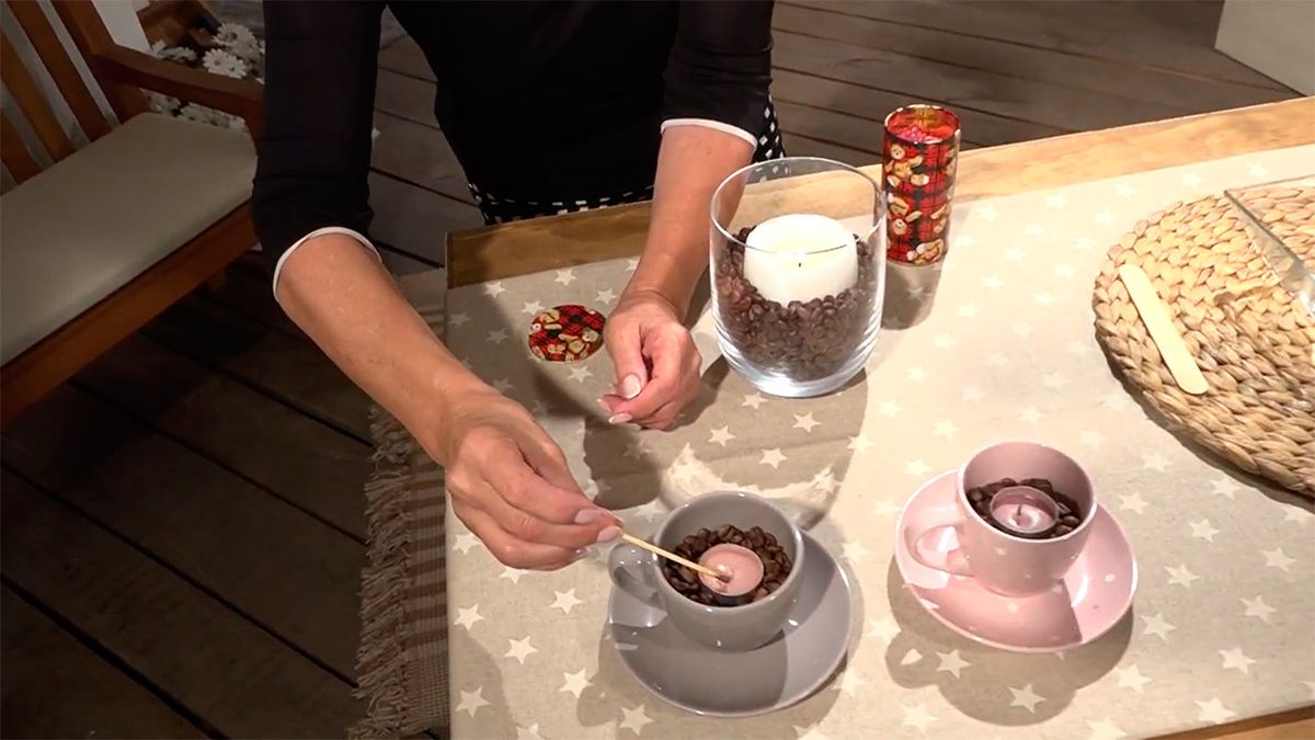 remedios caseros con cafe velas con olor