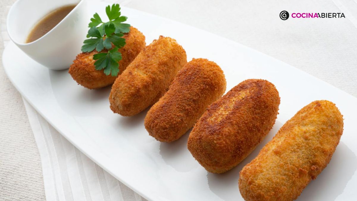 Croquetas de rabo de ternera, un bocado crujiente por fuera y cremoso por dentro