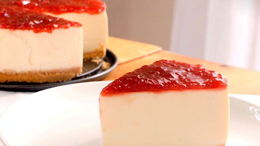 Tarta de queso sin horno