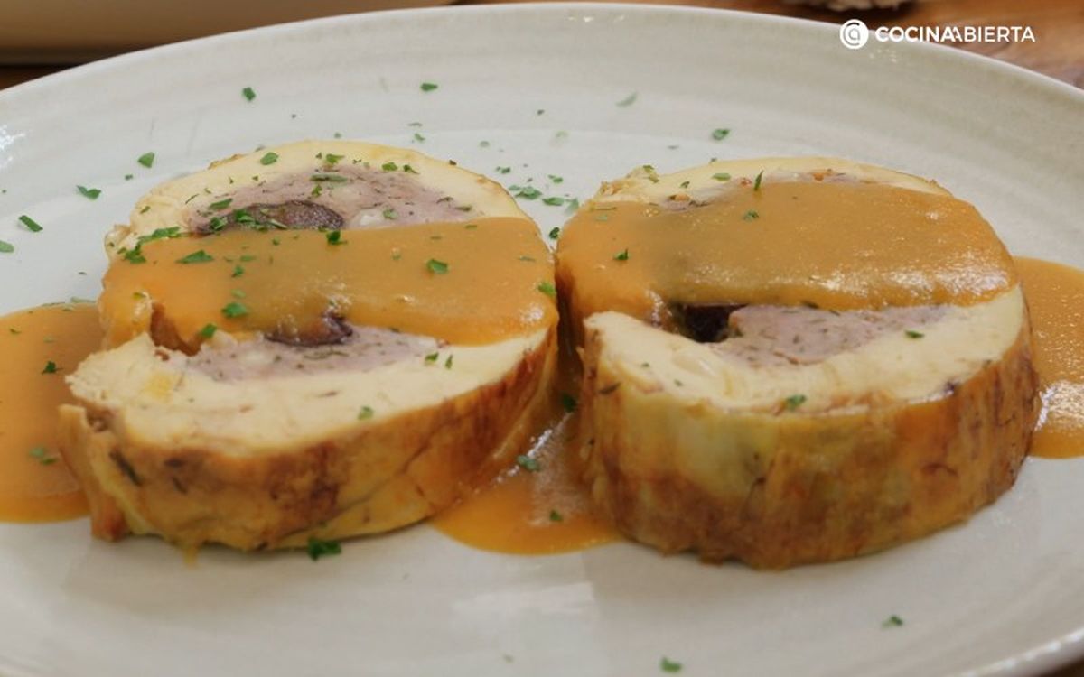 Redondo de pollo al horno - paso 5