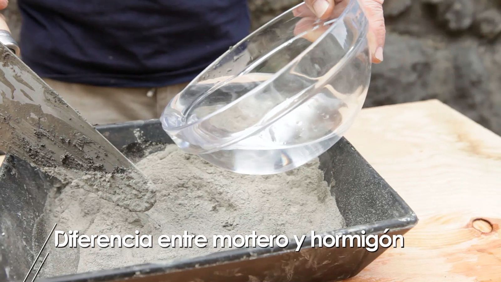 Diferencias entre hormigón y mortero 5 Diferencias entre hormigón y mortero 5
