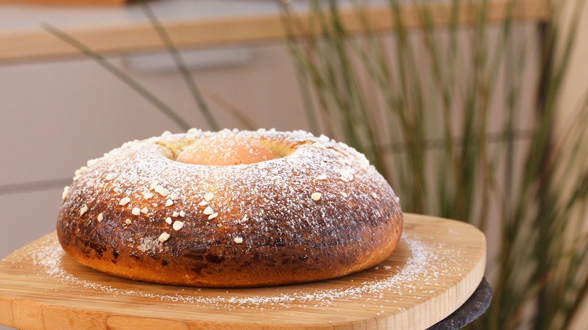 Mona de Pascua tradicional   Paso 6