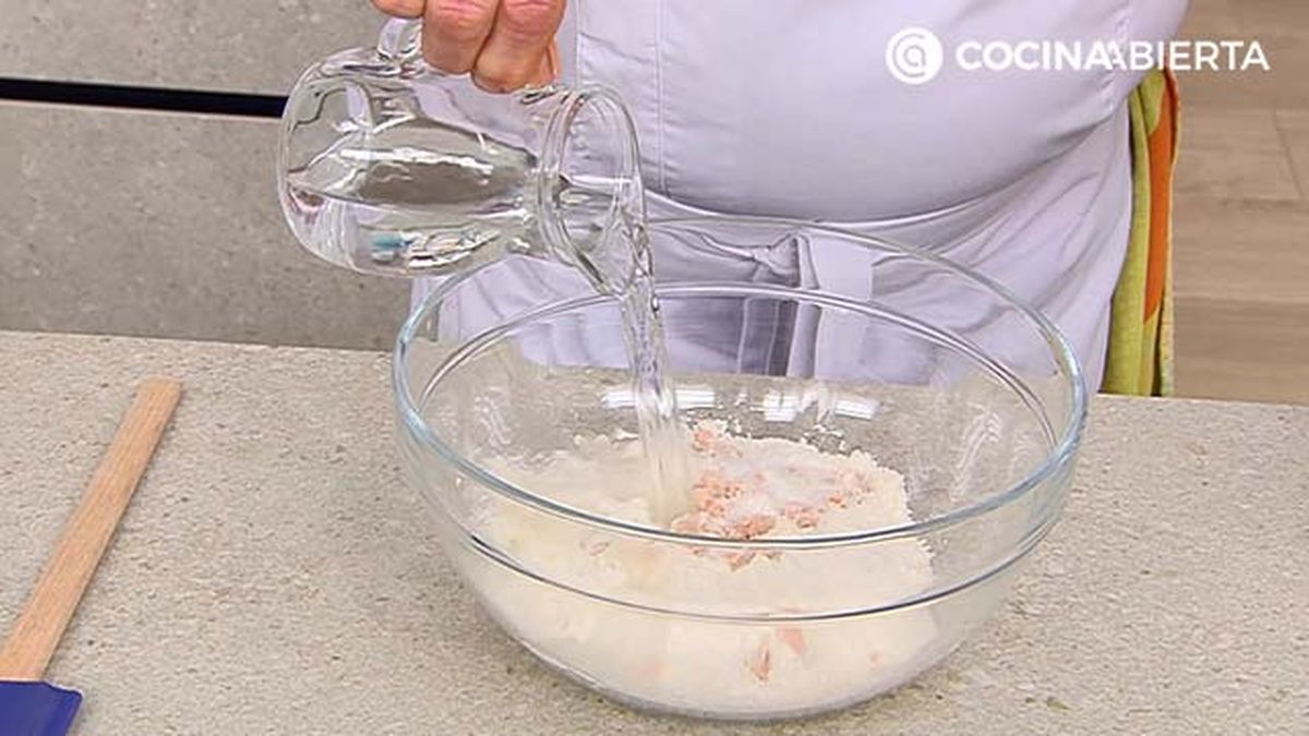 receta pizza setas queso jamon ka paso 1