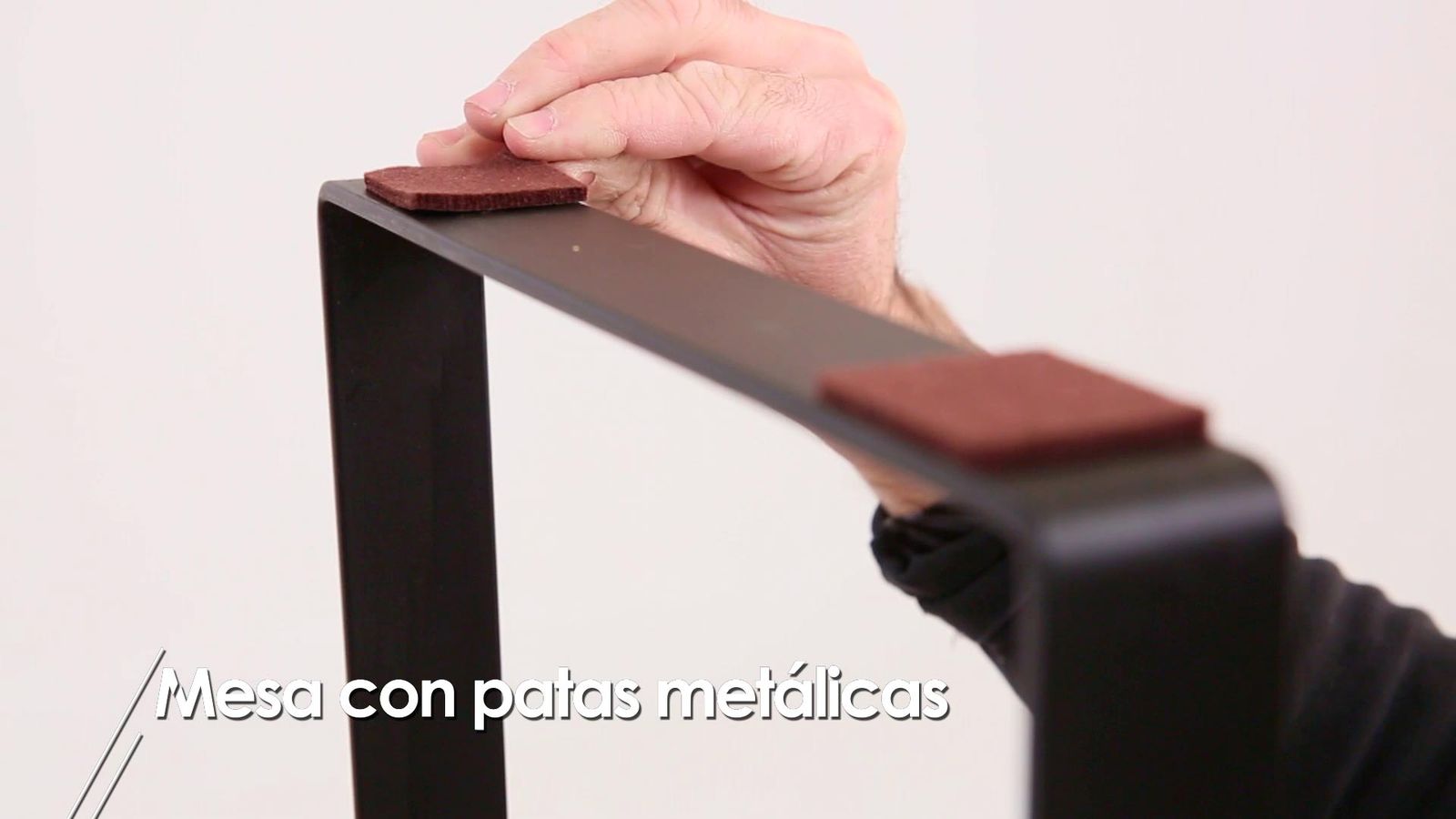 Hacer una mesa con patas metálicas paso 6 Hacer una mesa con patas metálicas paso 6