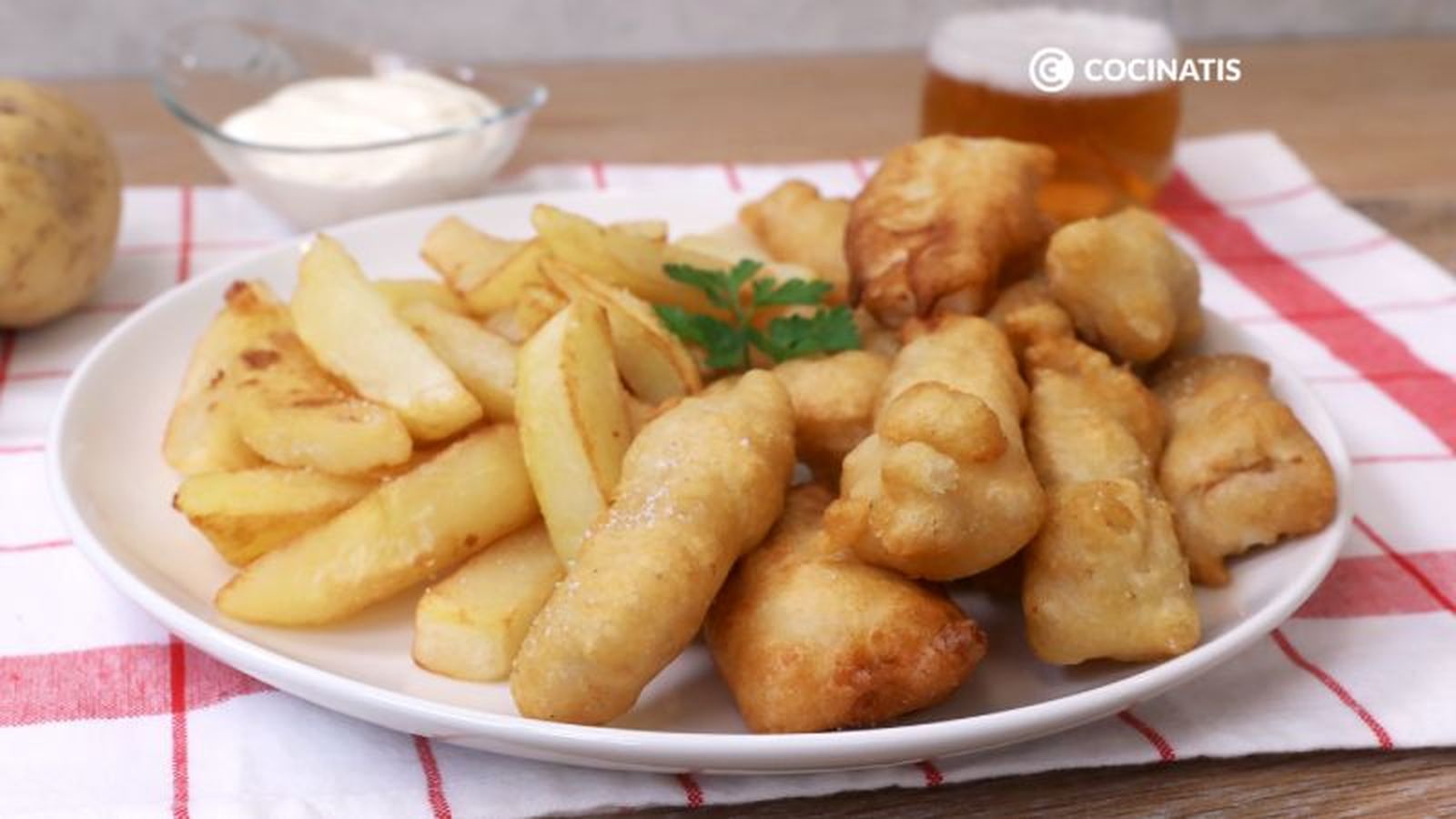 Servimos el fish and chips Servimos el fish and chips
