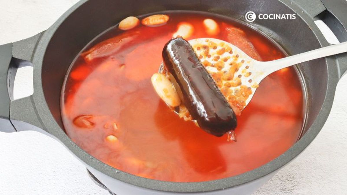 Morcilla para judiones de La granja