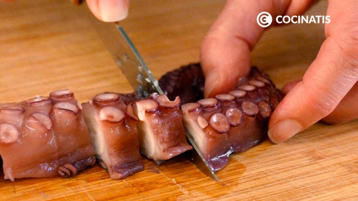 Pulpo cocido