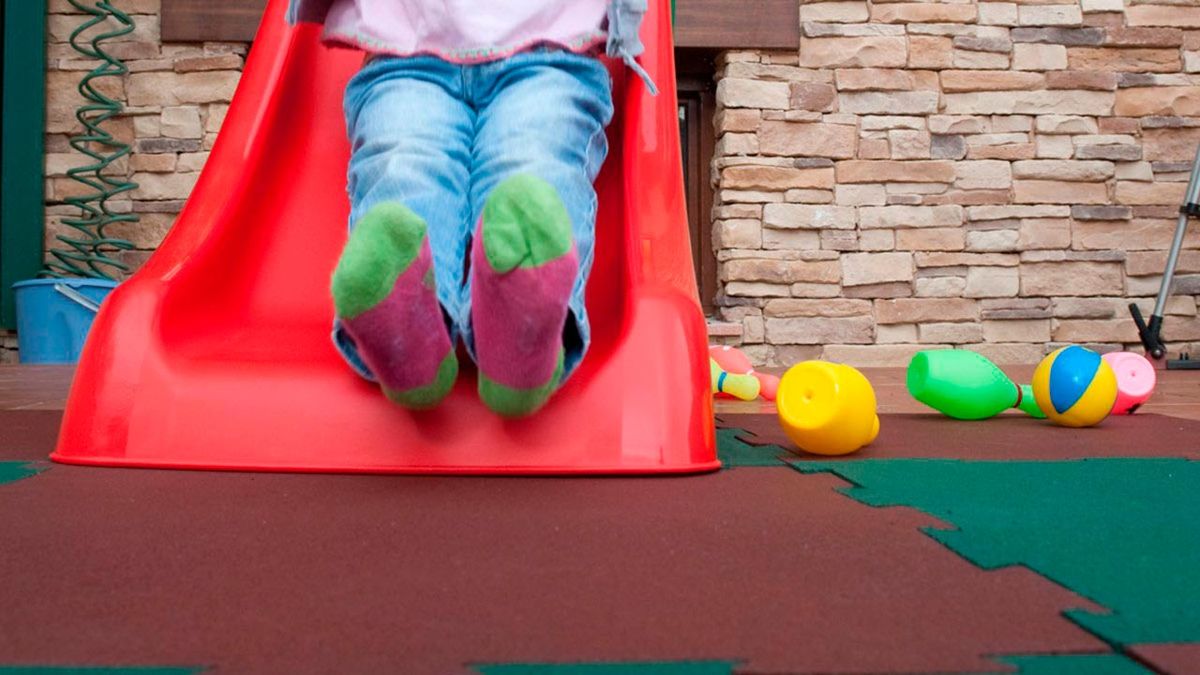 Instalar suelo de caucho paso 8