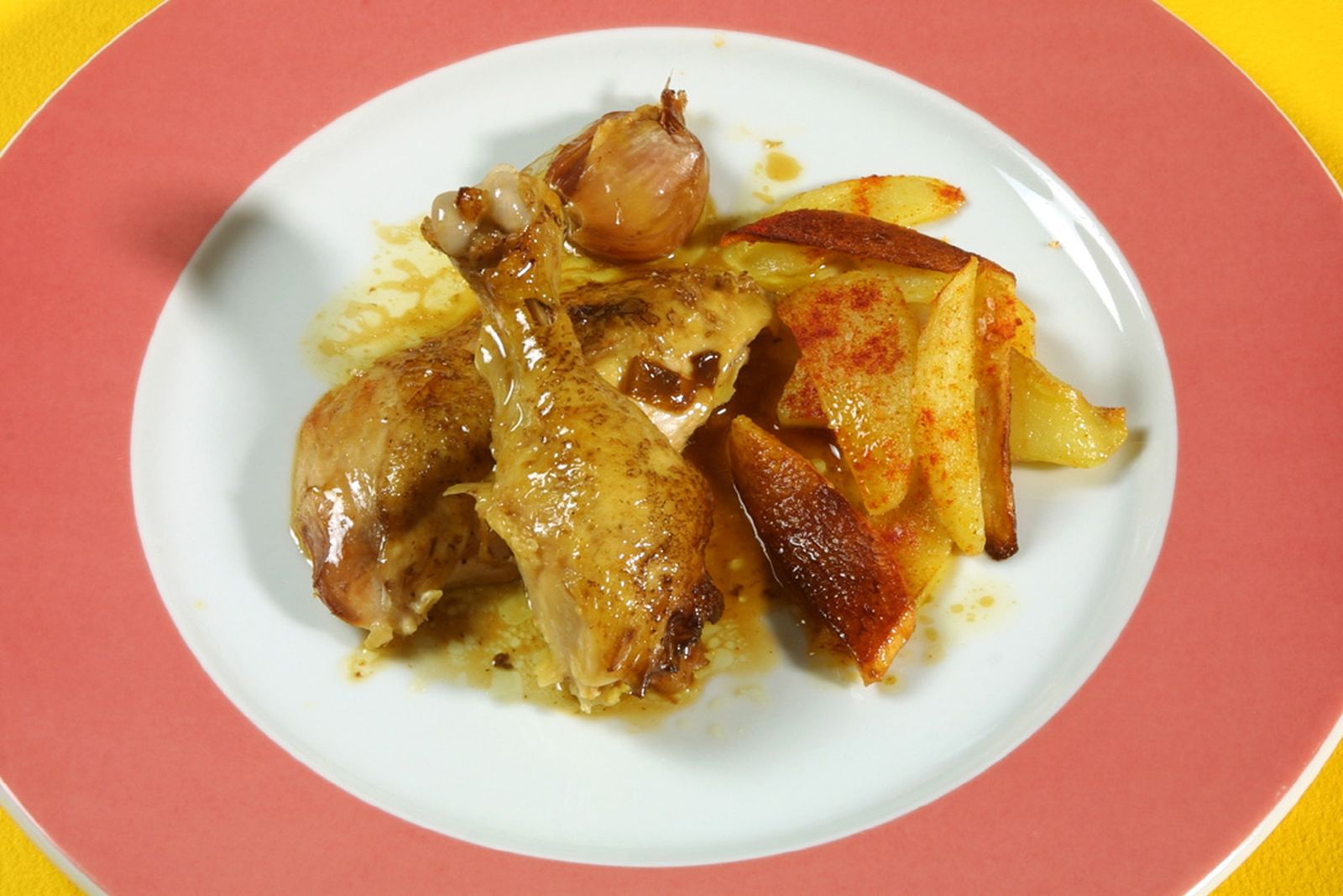 pollo patatas xl