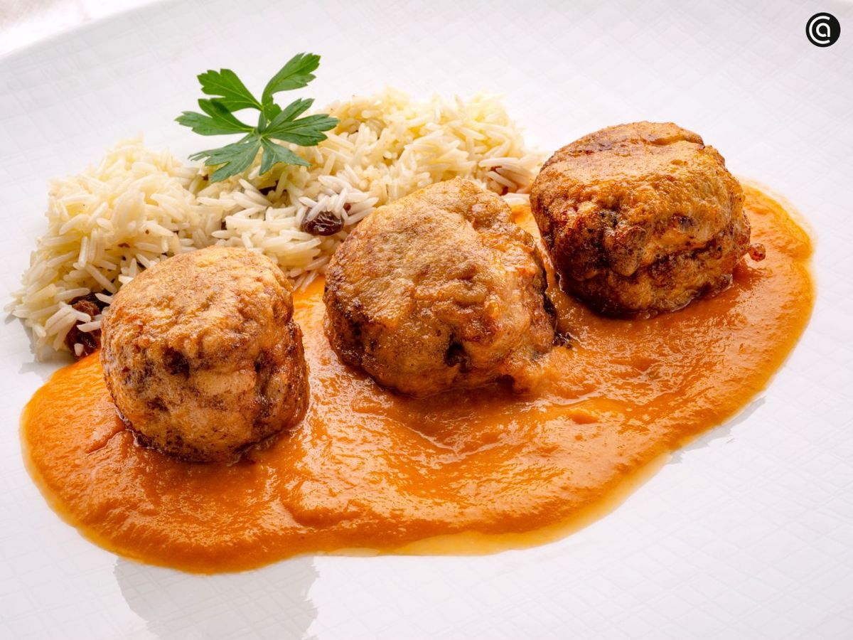 Receta de albóndigas con pipas de girasol y arroz de Karlos Arguiñano