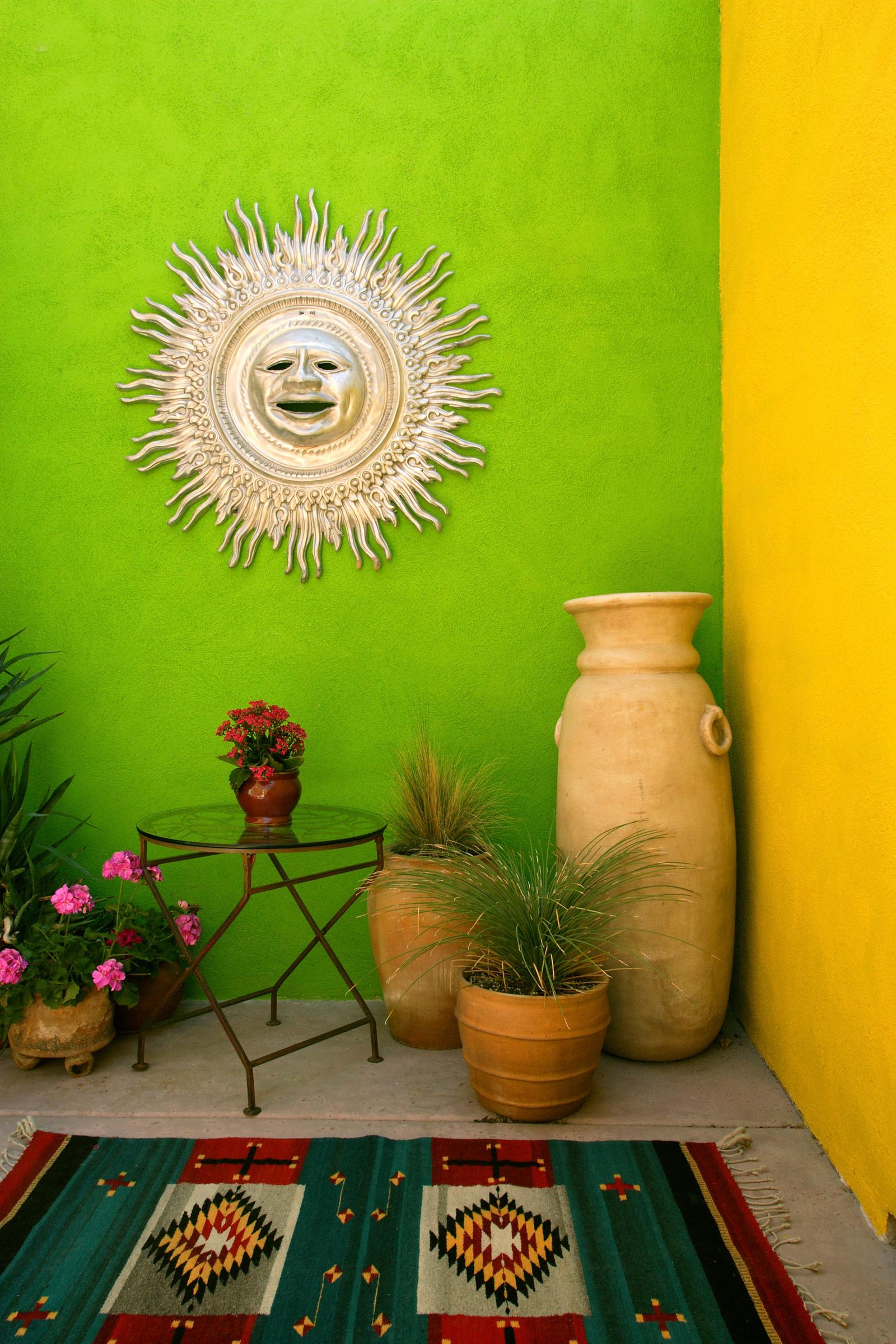Ideas para decorar en color amarillo patio Ideas para decorar en color amarillo patio