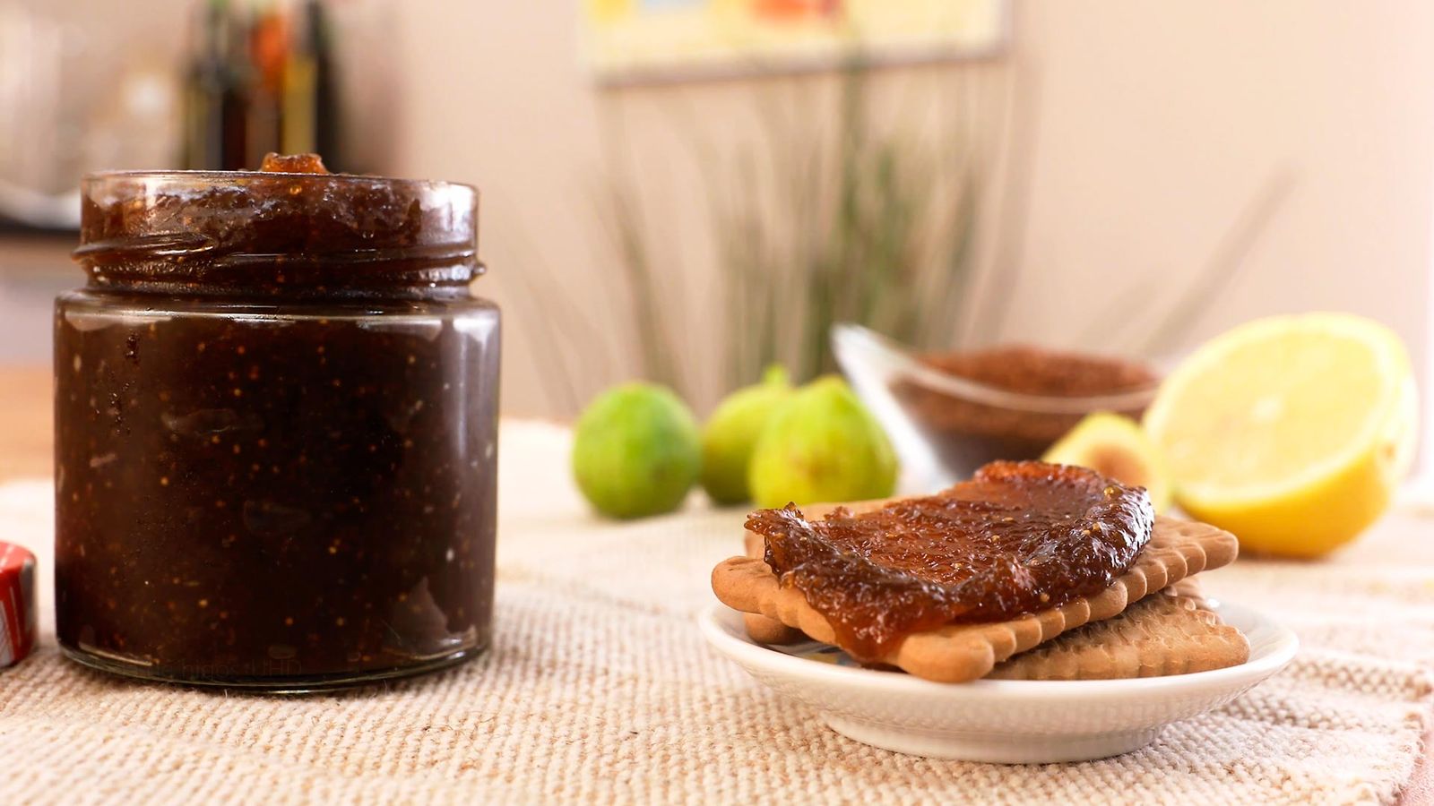 Sírvela en tostadas o galletas Receta de mermelada de higos verdes paso 6