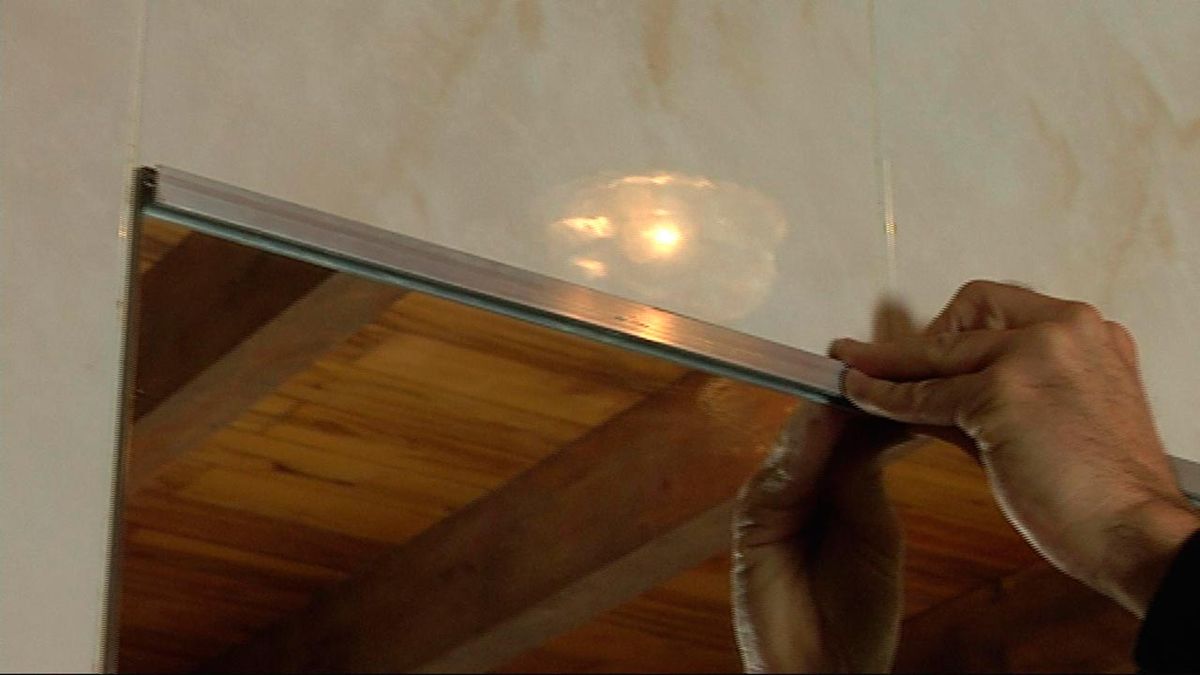 Solución para espejo deteriorado paso 9