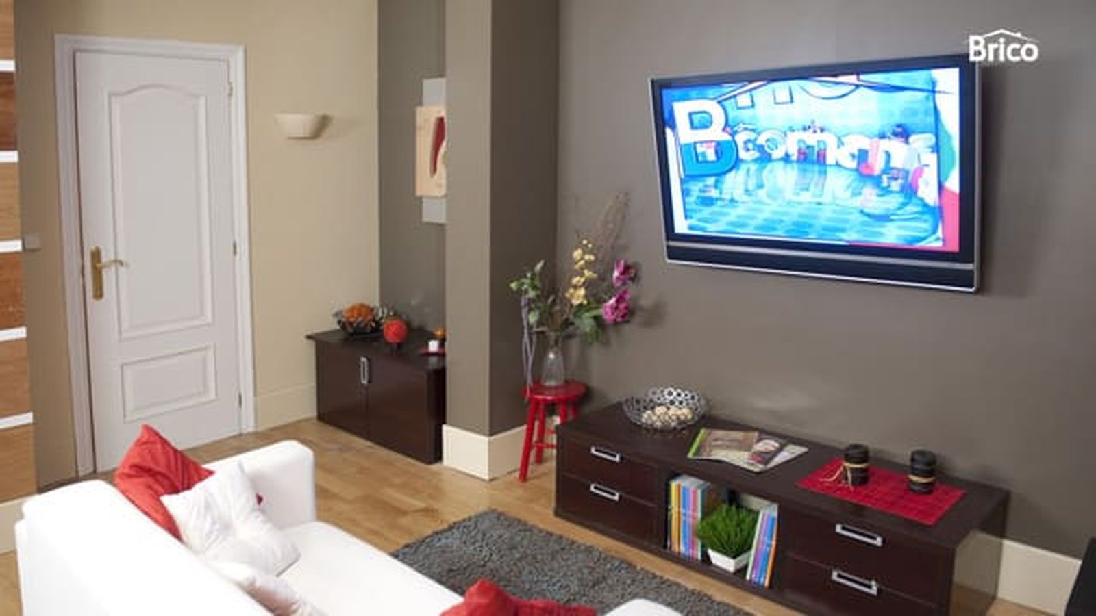 brico 0577 colgar tv pared sin que se vean los cables paso21 brico 0577 colgar tv pared sin que se vean los cables paso21