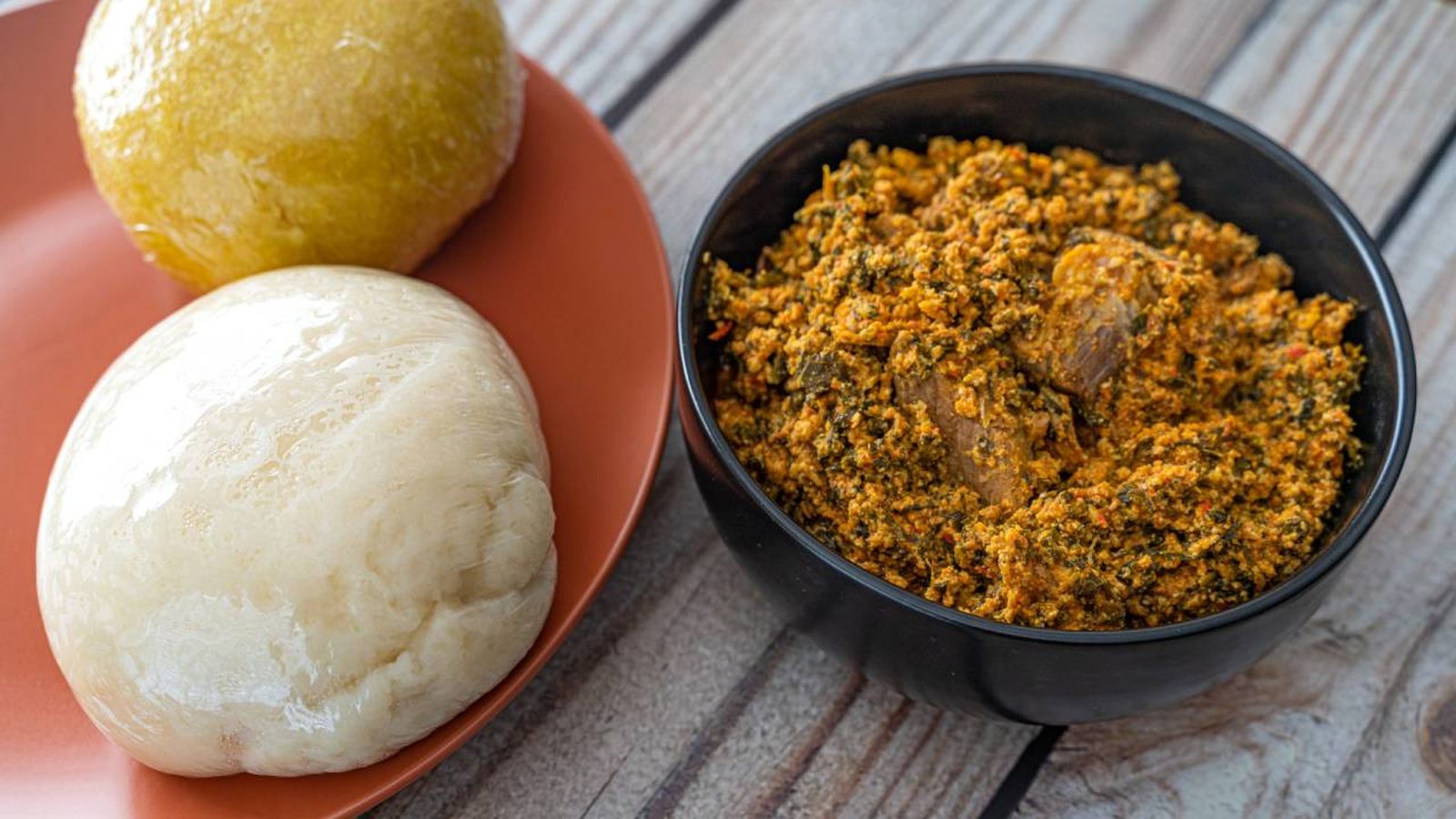sopa egusi fufu