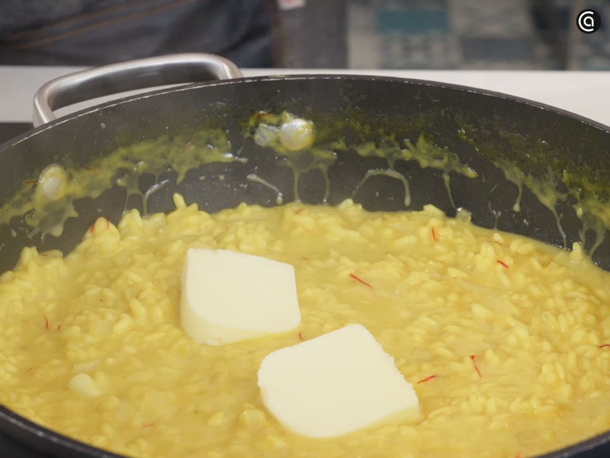 Risotto alla milanese - paso 4