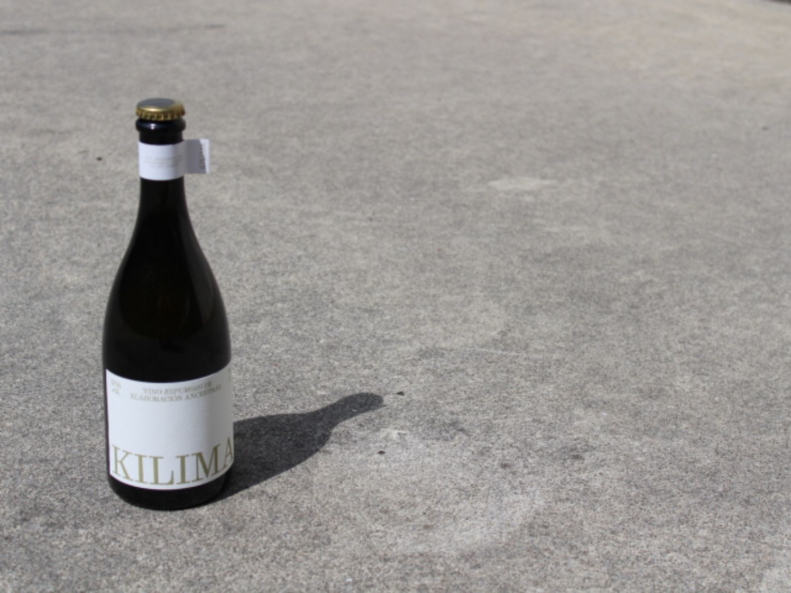 Kilima, el vino espumoso de elaboración ancestral creado en la bodega K5, en Zarautz.