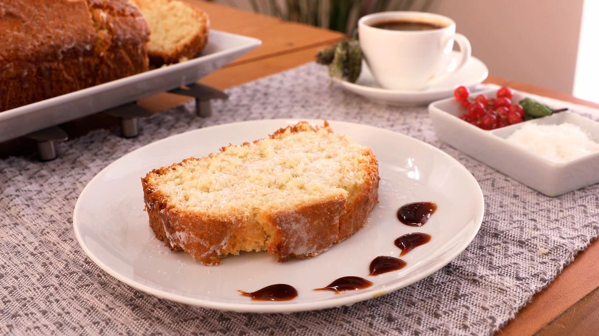 Receta de bizcocho de coco   paso 7
