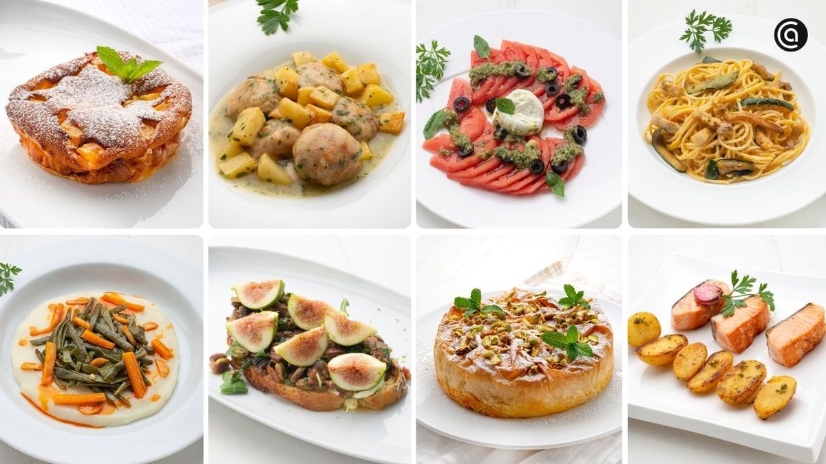 Recetas para todos los gustos con verduras, carnes, pescados y postres