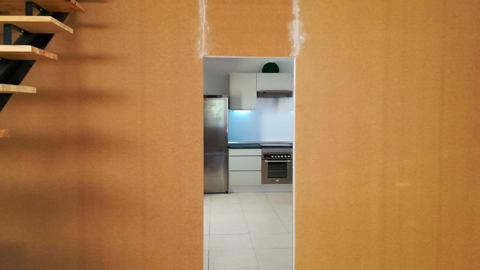 Cómo colocar un tabique de madera