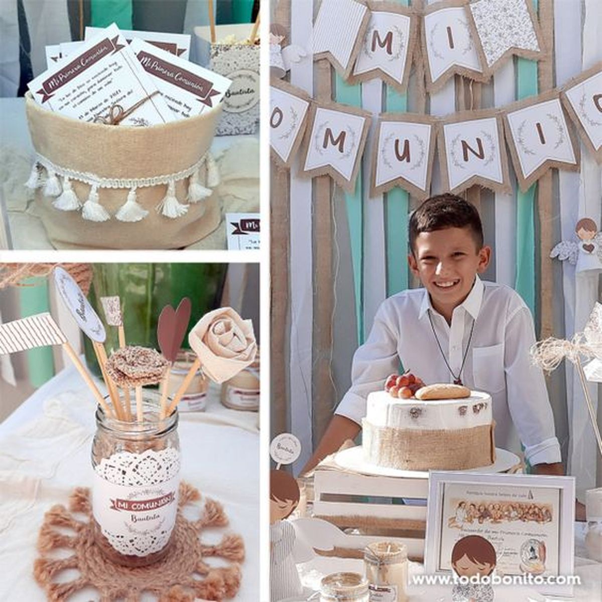 decoracion comunion pinterest blog todo bonito 1