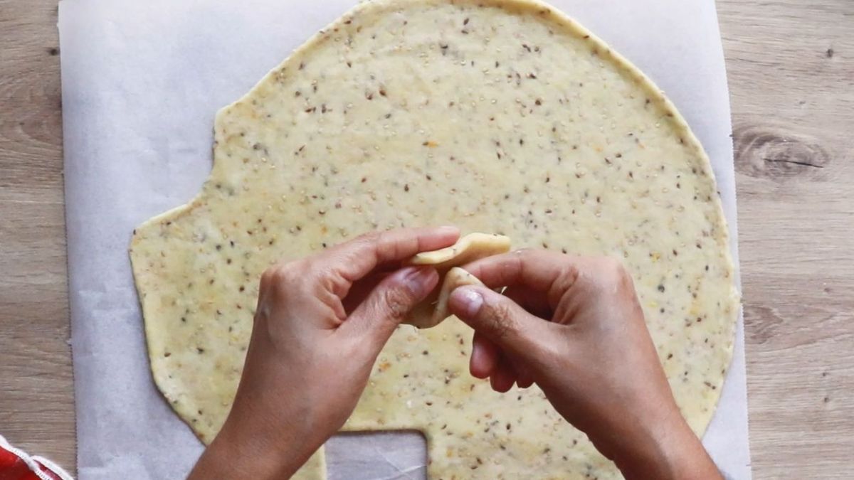 Dar forma a los pestiños