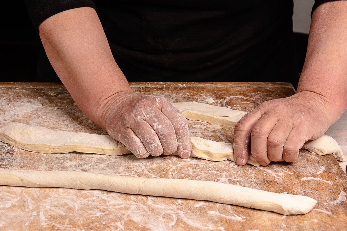 receta pan trenzado bollo dulce pascua challah cabos