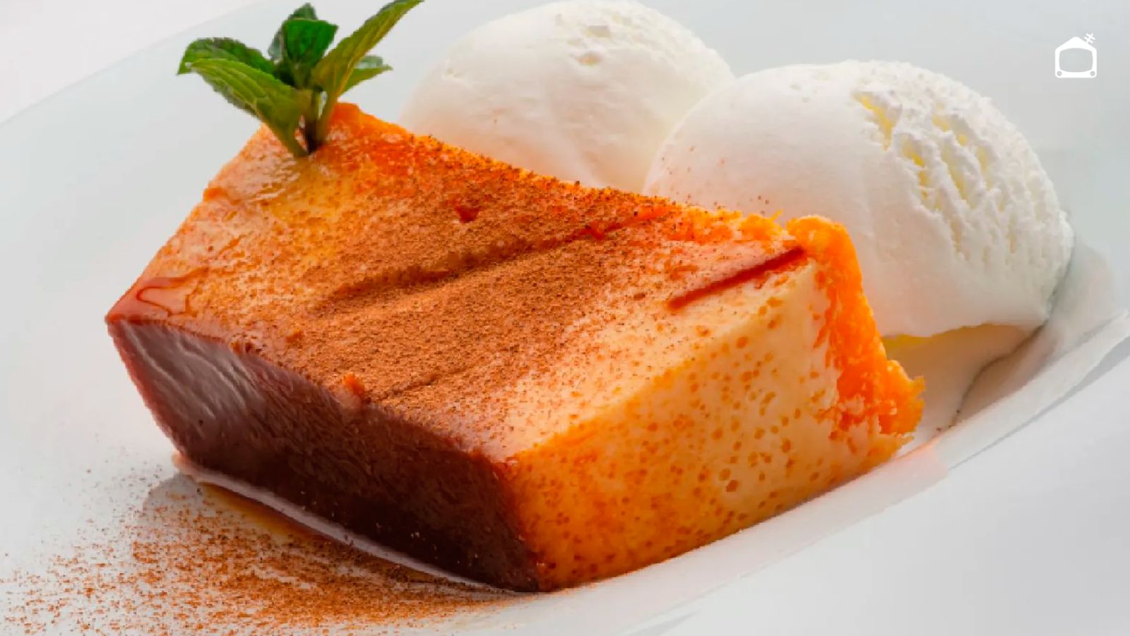 Flan de calabaza con canela