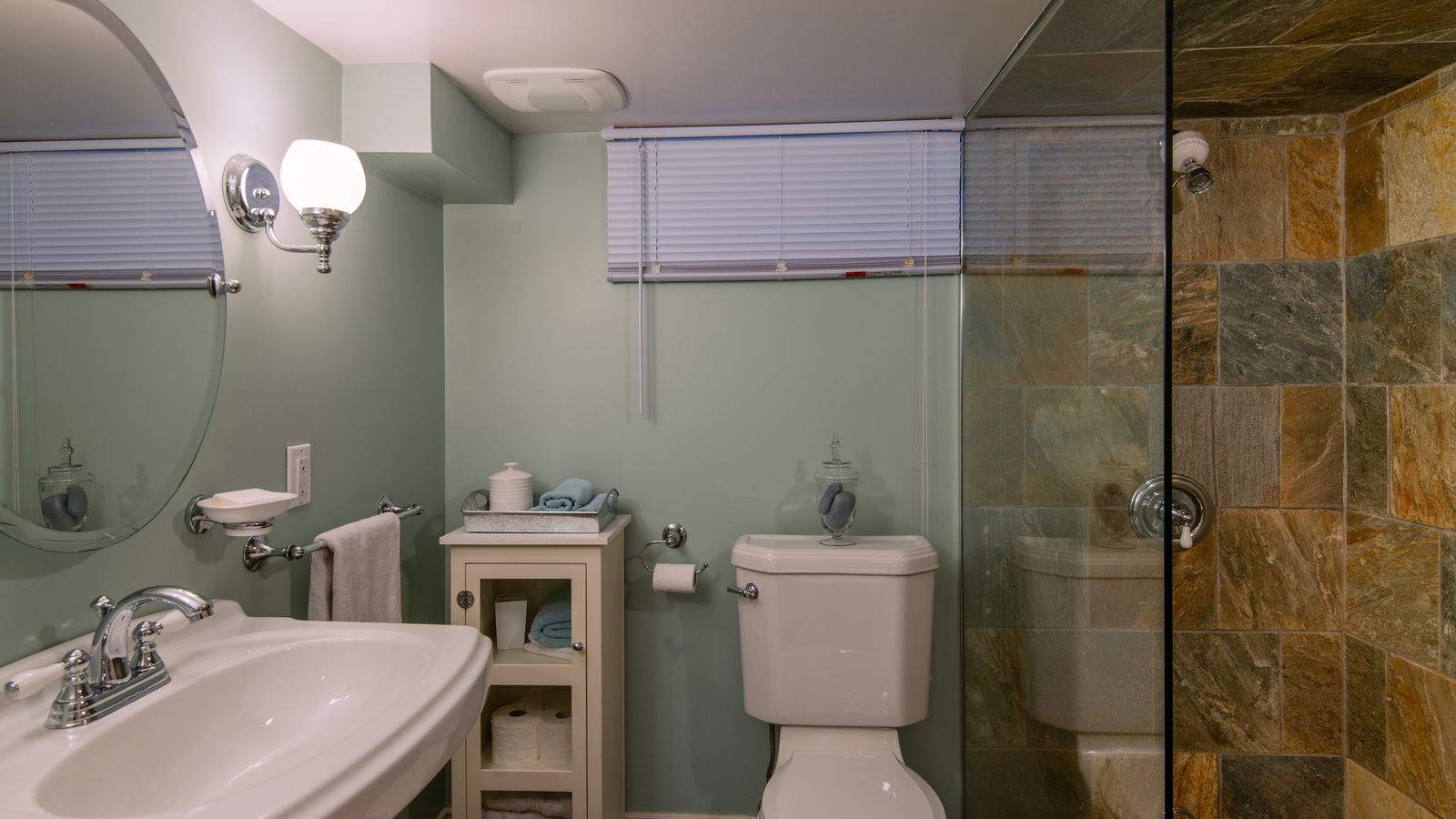 El verde salvia ayuda a crear una atmósfera relajante y acogedora