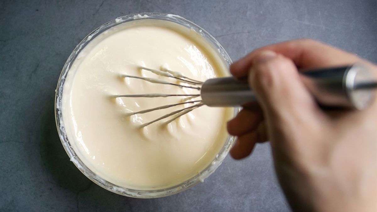 recetas postres tarta de queso vasca la vina receta original restaurante mezclar