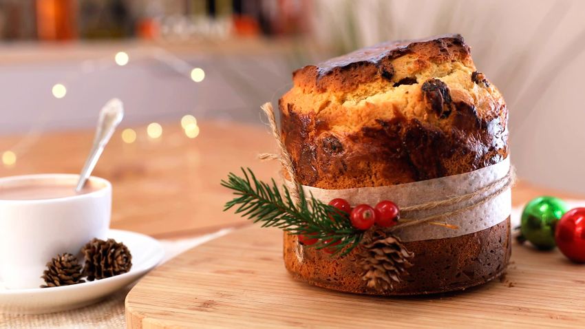 Panettone, el pan dulce italiano de Navidad