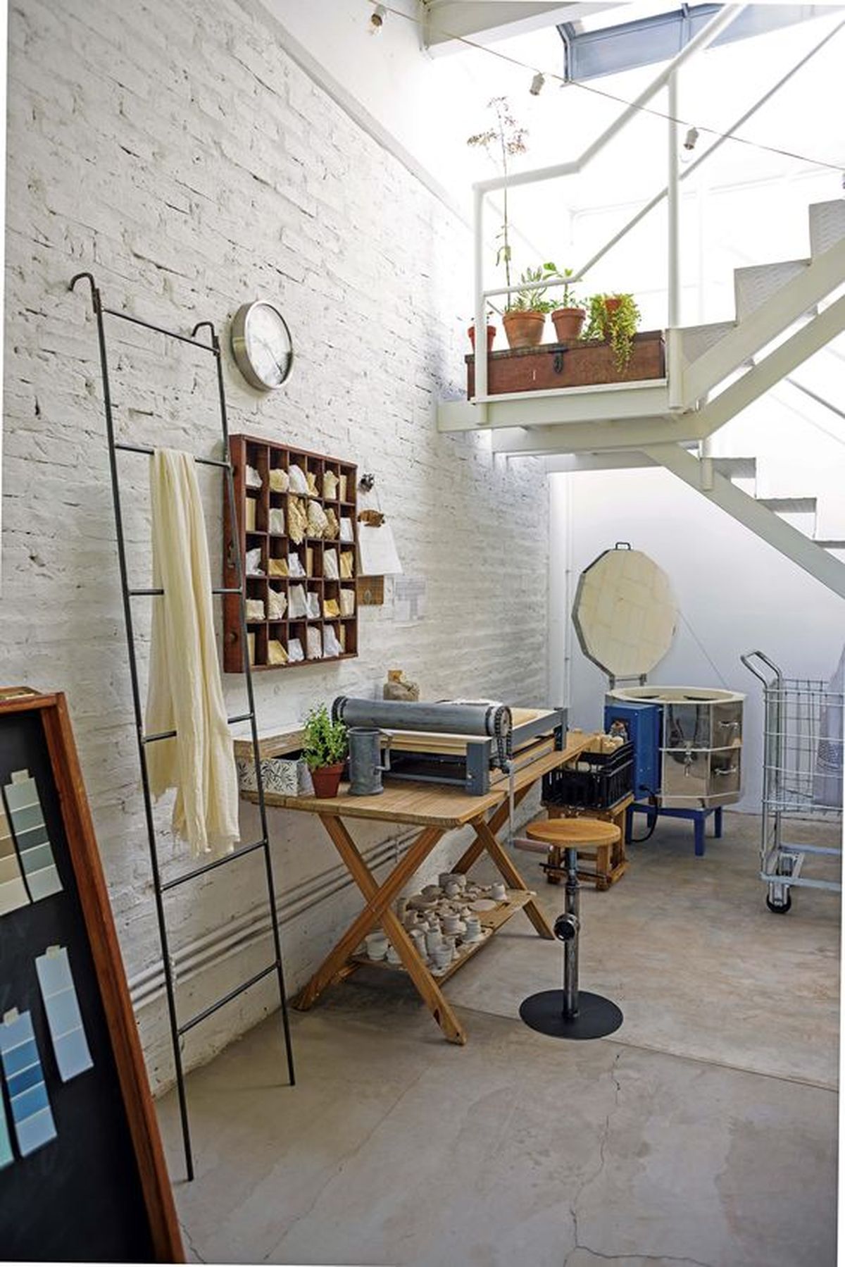 estudio pared ladrillo visto 2