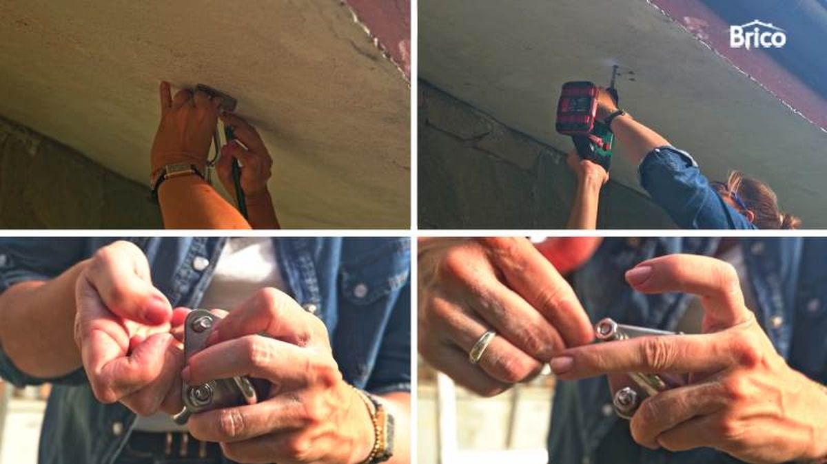 Primeros pasos para colgar un columpio