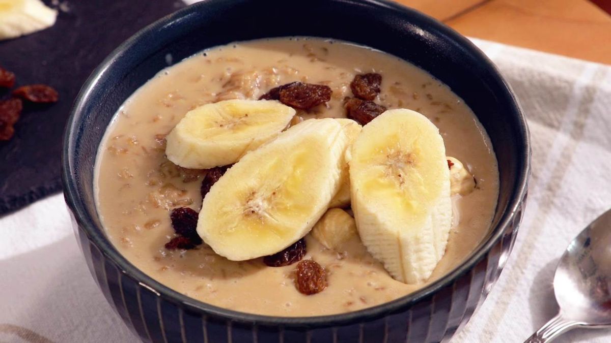 Porridge, gachas de avena   Paso 3