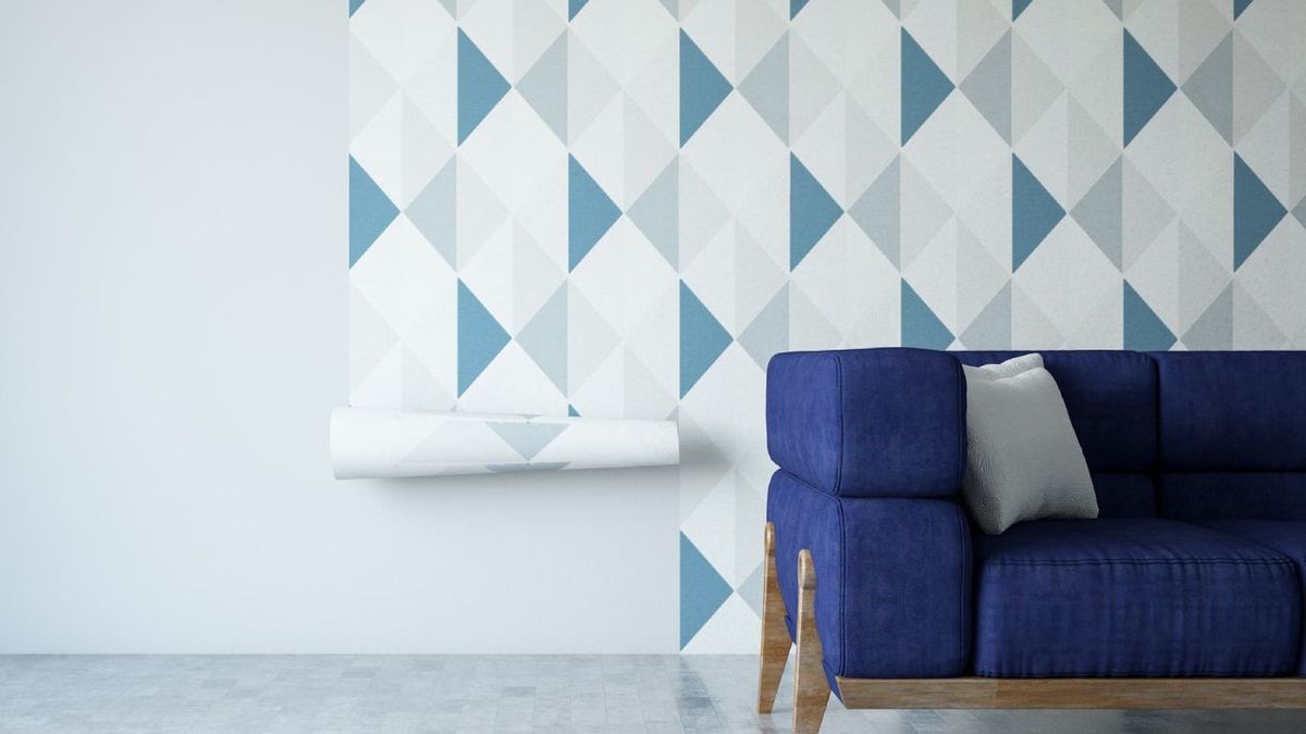 Utiliza papel tapiz autoadhesivo