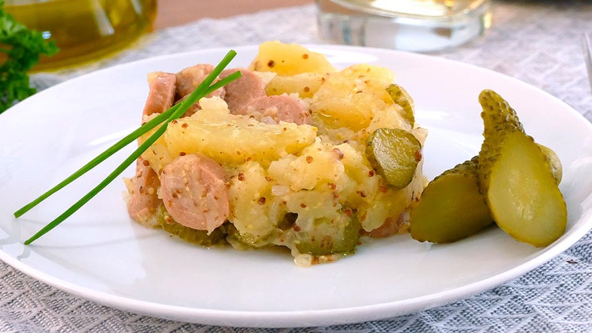 Ensalada alemana de patata