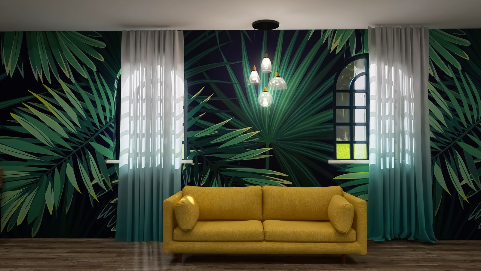 Potencia las paredes con diferentes puntos de luz