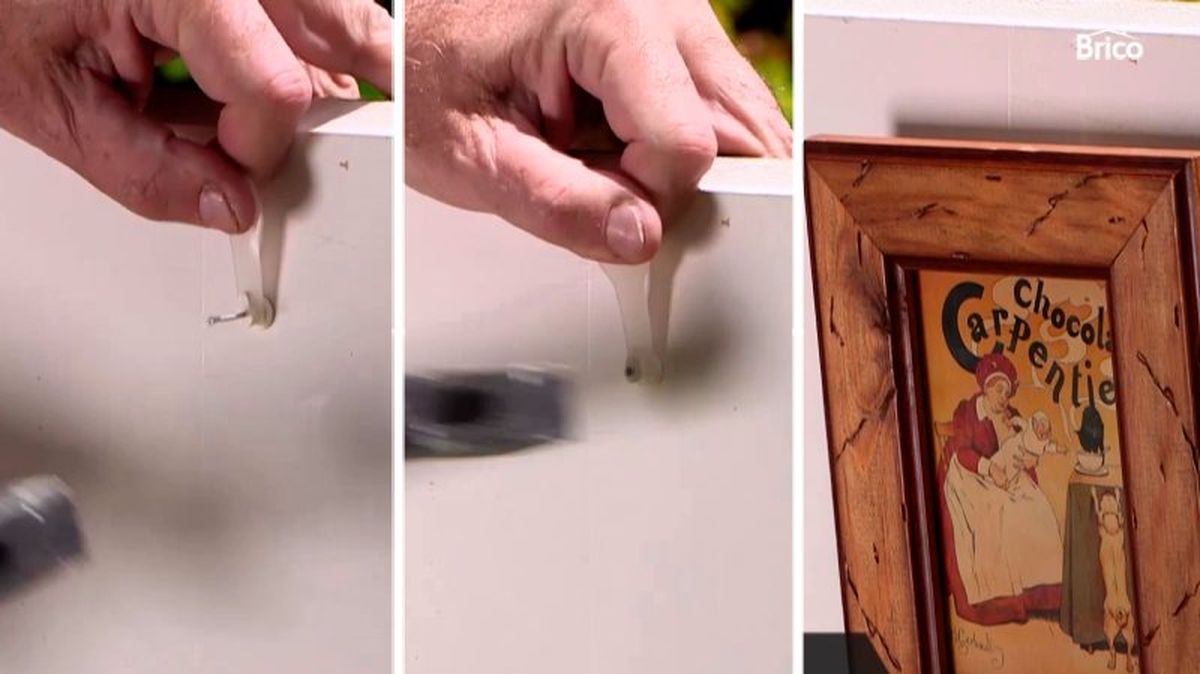 Pasos para colgar un cuadro con un cuelga fácil