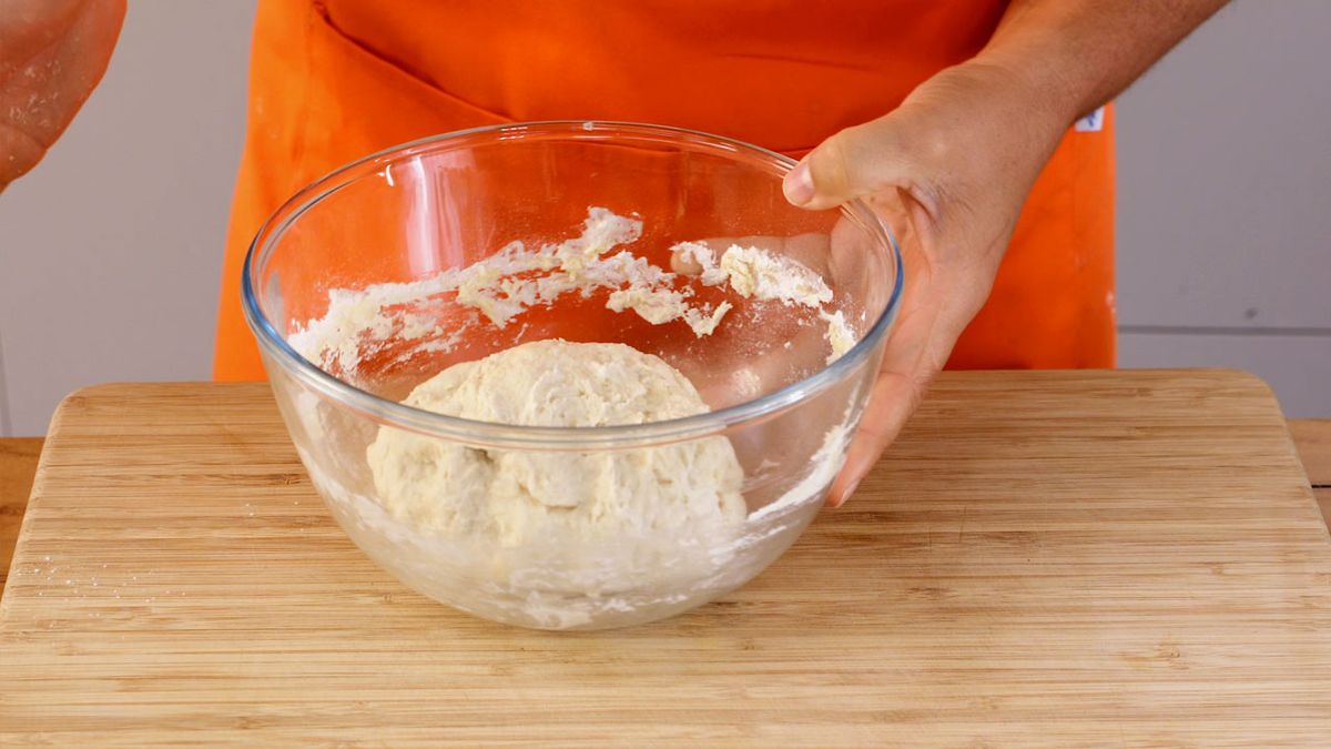 Receta de pan de hamburguesa casero  paso 2