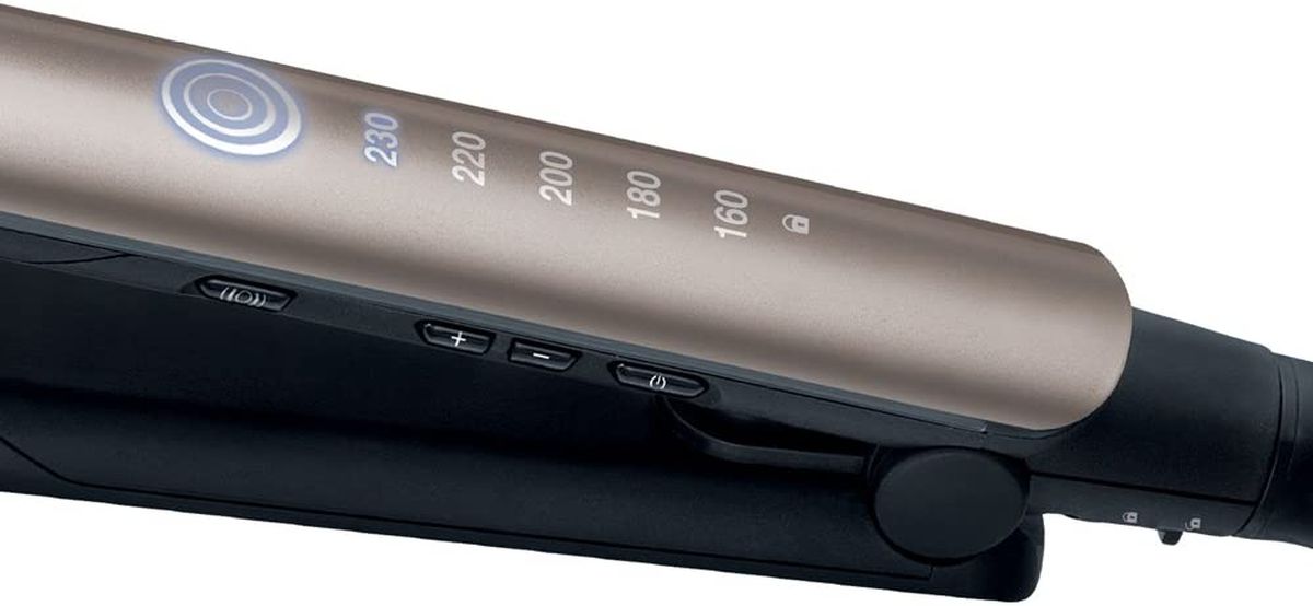 belleza cabello planchas pelo prodesional sensor temperatura