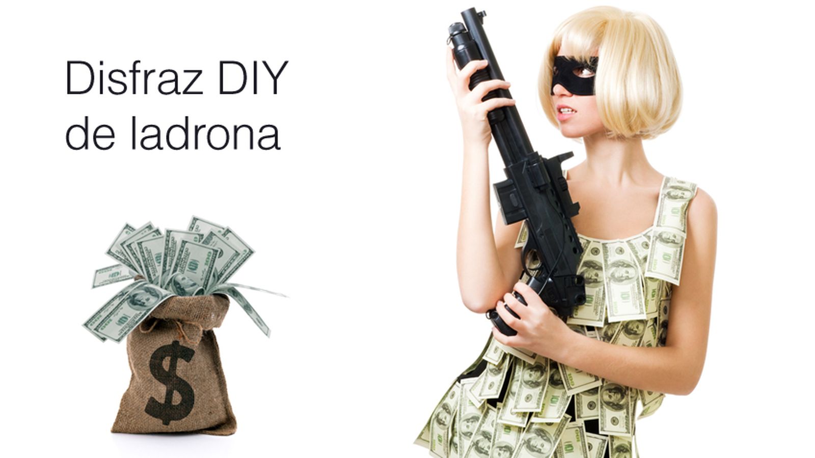 disfraz de ladrona DIY disfraz de ladrona DIY