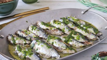 Sardinas al horno