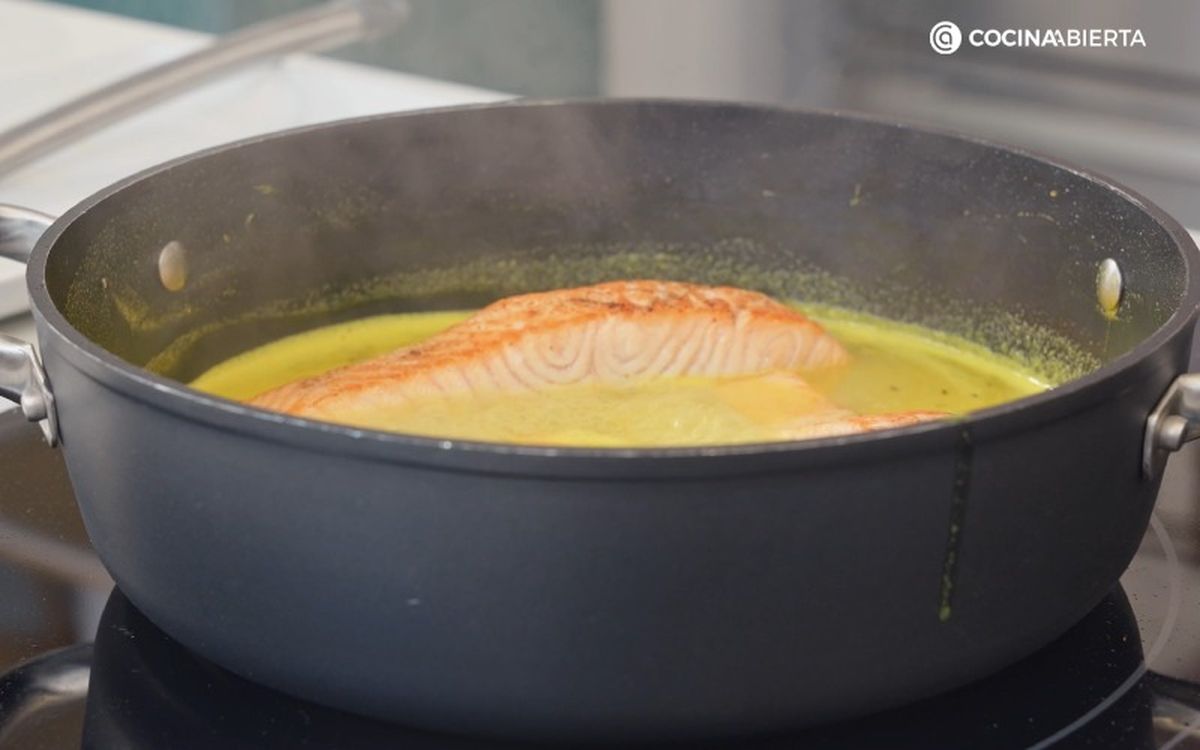 Salmón a la naranja - paso 3