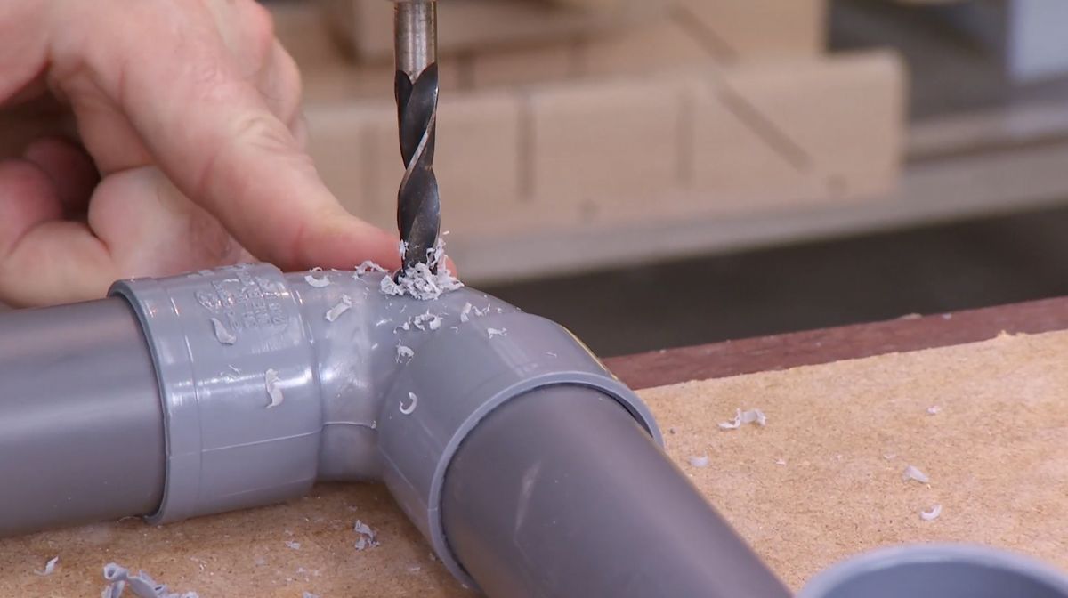 Carro de PVC para basura paso 5