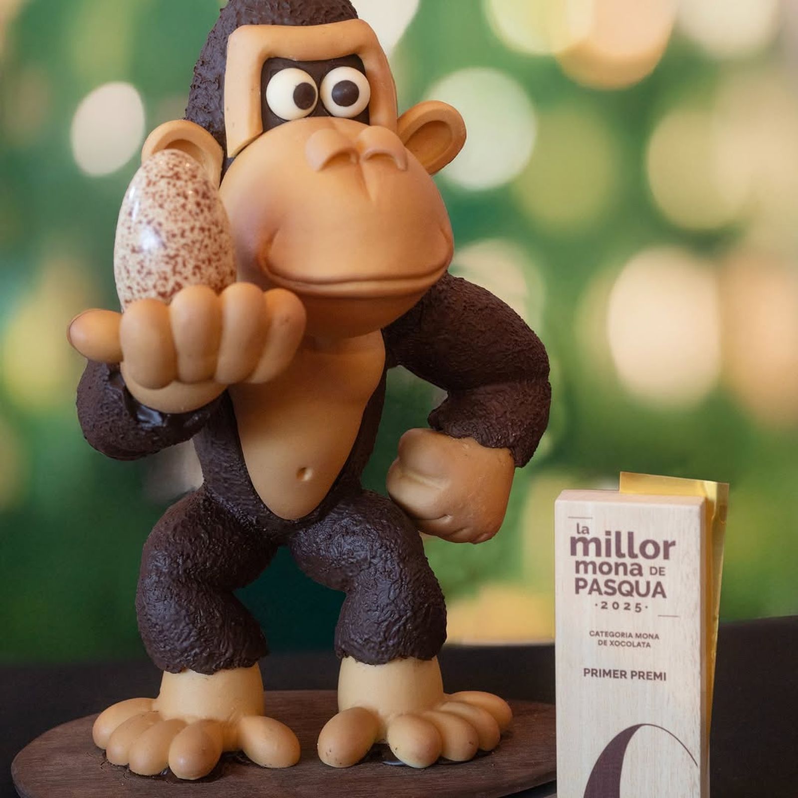 Mejor mona de Pascua de chocolate de Cataluña 2025 - 1º premio