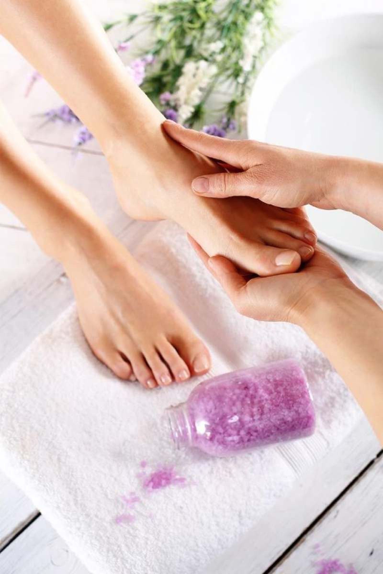 Exfoliación de los pies Exfoliación de los pies