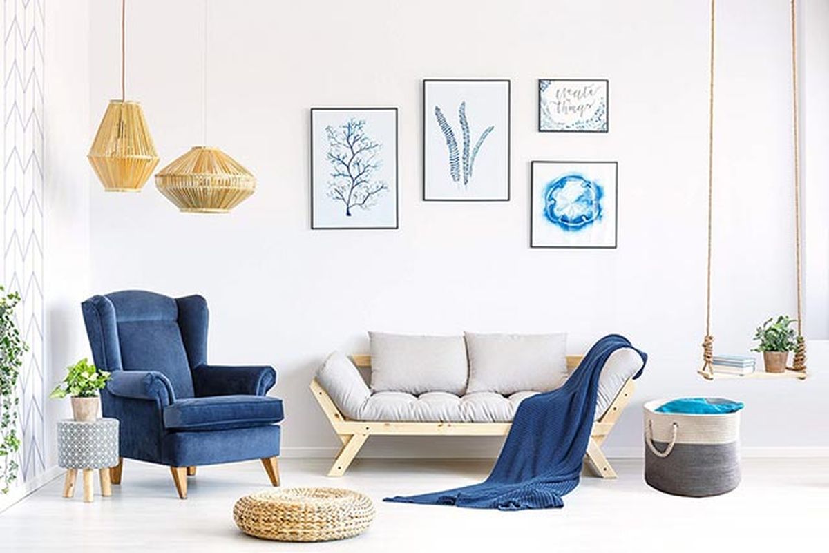 Lámparas de fibras naturales que triunfan en los espacios interiores y exteriores 2