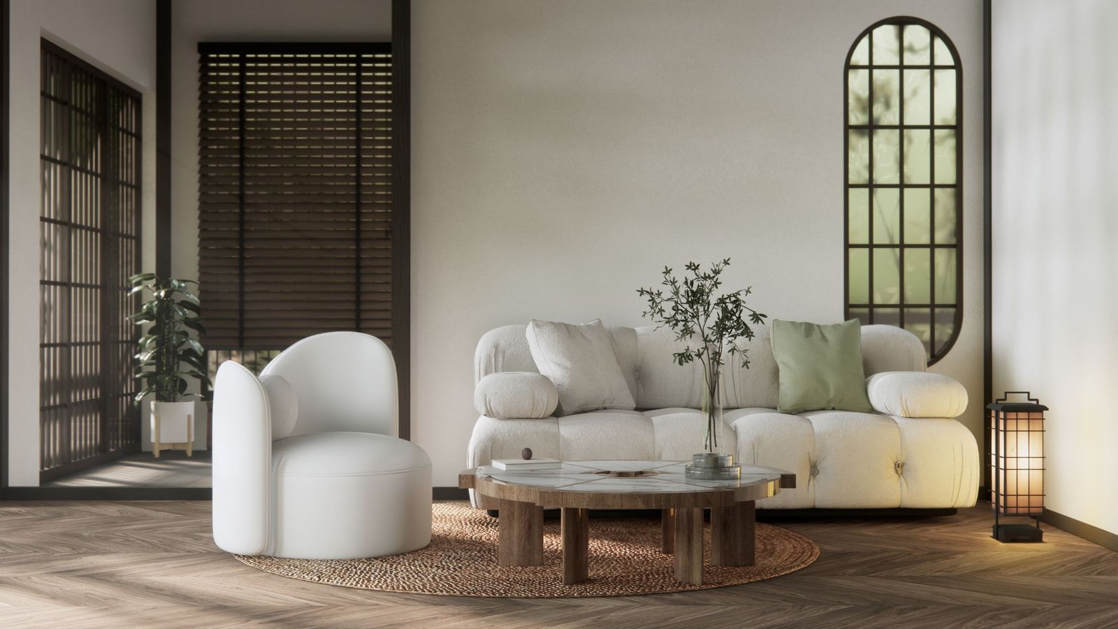 Los muebles cuadrados hacen que tu casa se vea más rígida