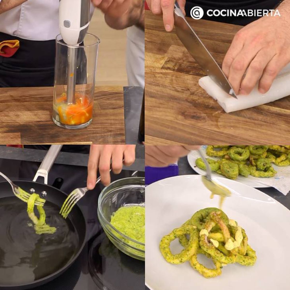 calamares salsa brava receta pasos